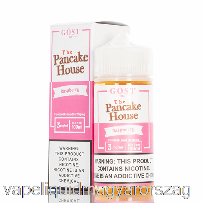 Málna - A Palacsintaház - Gost Gőz - 100ml 6mg Vape Folyadék